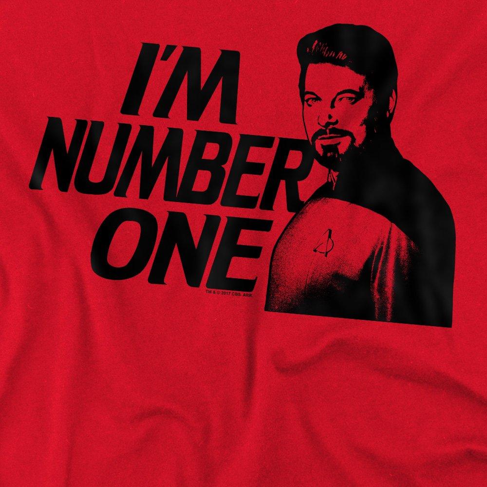 Red - Star Trek - Star Trek Im Number One Unisex T Shirt Red - 2