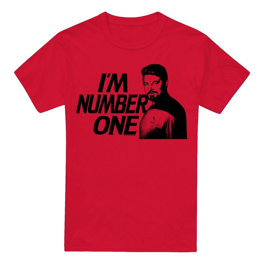 Red - Star Trek - Star Trek Im Number One Unisex T Shirt Red - 4