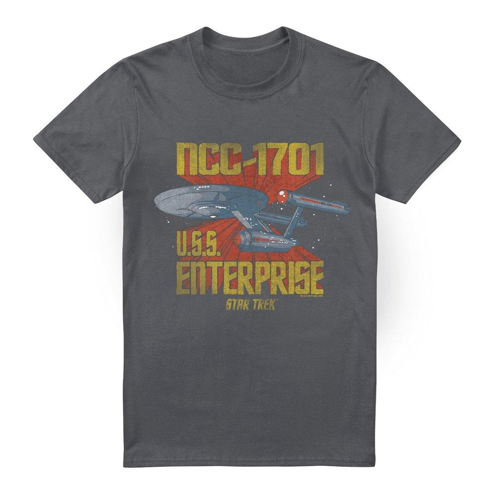 Charcoal - Star Trek - Star Trek Ncc1701- Unisex T Shirt Charcoal - 4
