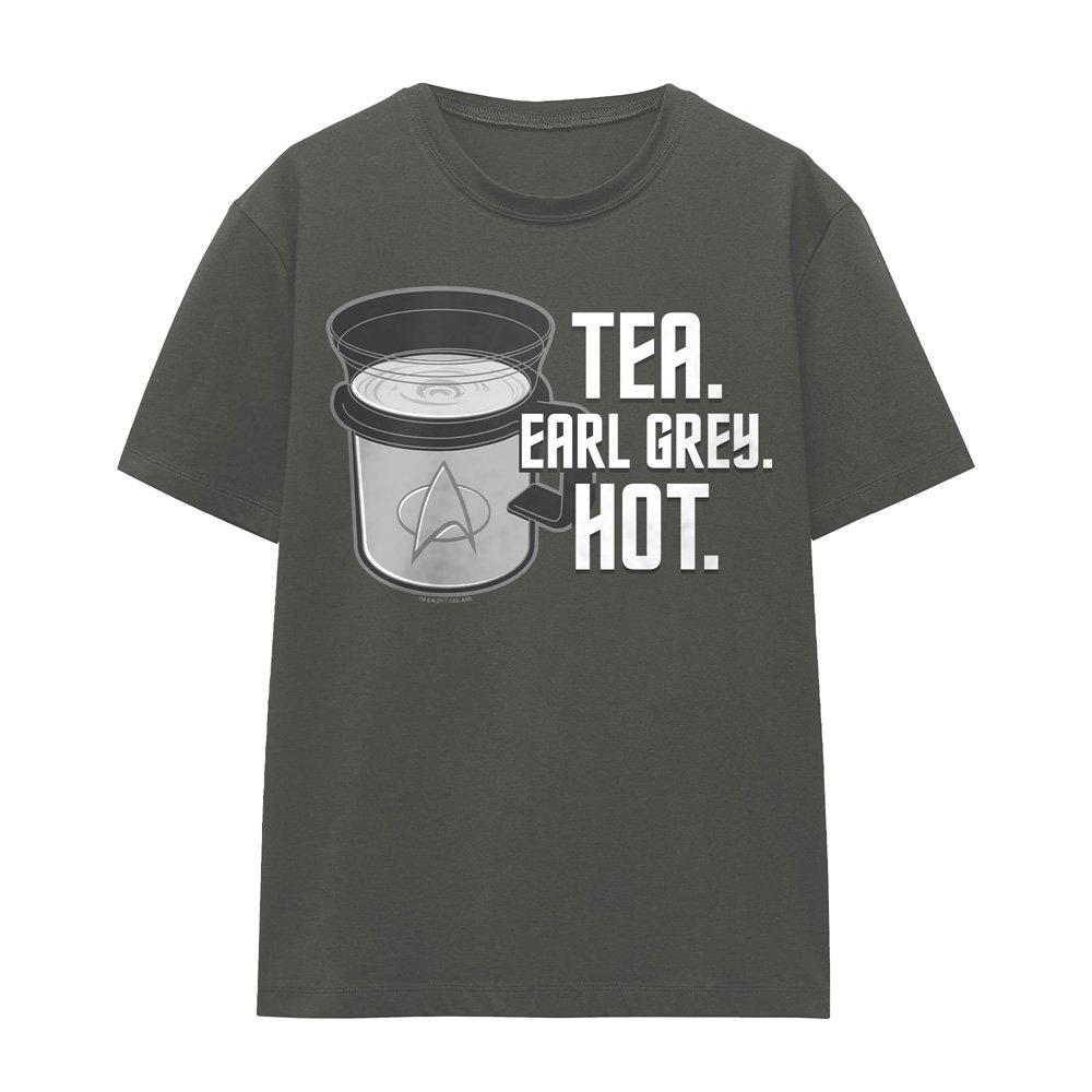 Charcoal - Star Trek - Star Trek Earl Grey T-Shirt Charcoal - 4