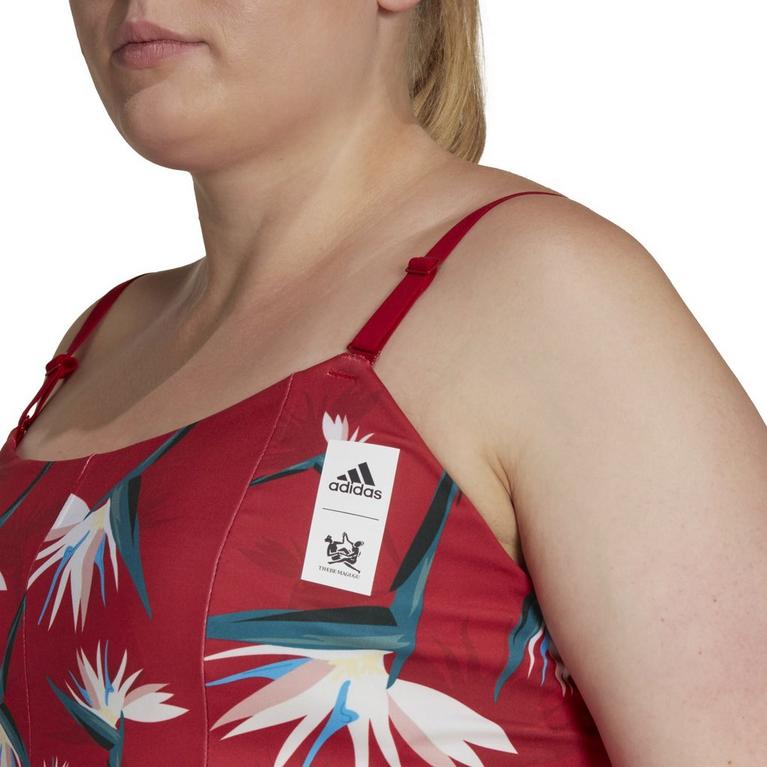 Powred - adidas - Thebe Magugu Studio Light-Support Bra (Plus Size) Low Impact Sports Womens - 6
