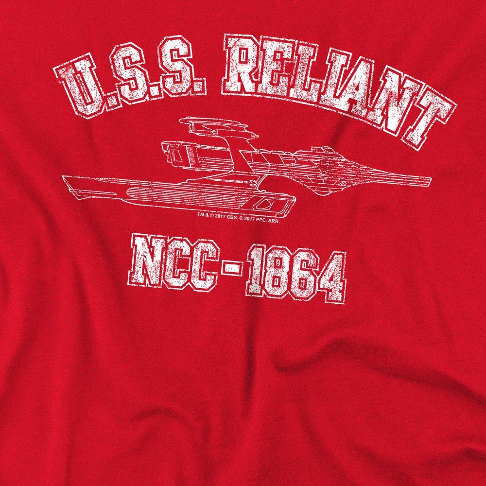 Red - Star Trek - Star Trek Reliant Athletic Unisex T Shirt Red - 2