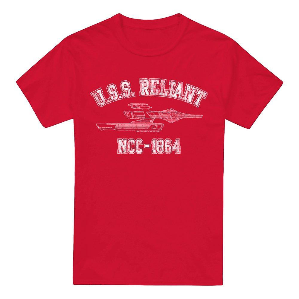 Red - Star Trek - Star Trek Reliant Athletic Unisex T Shirt Red - 4