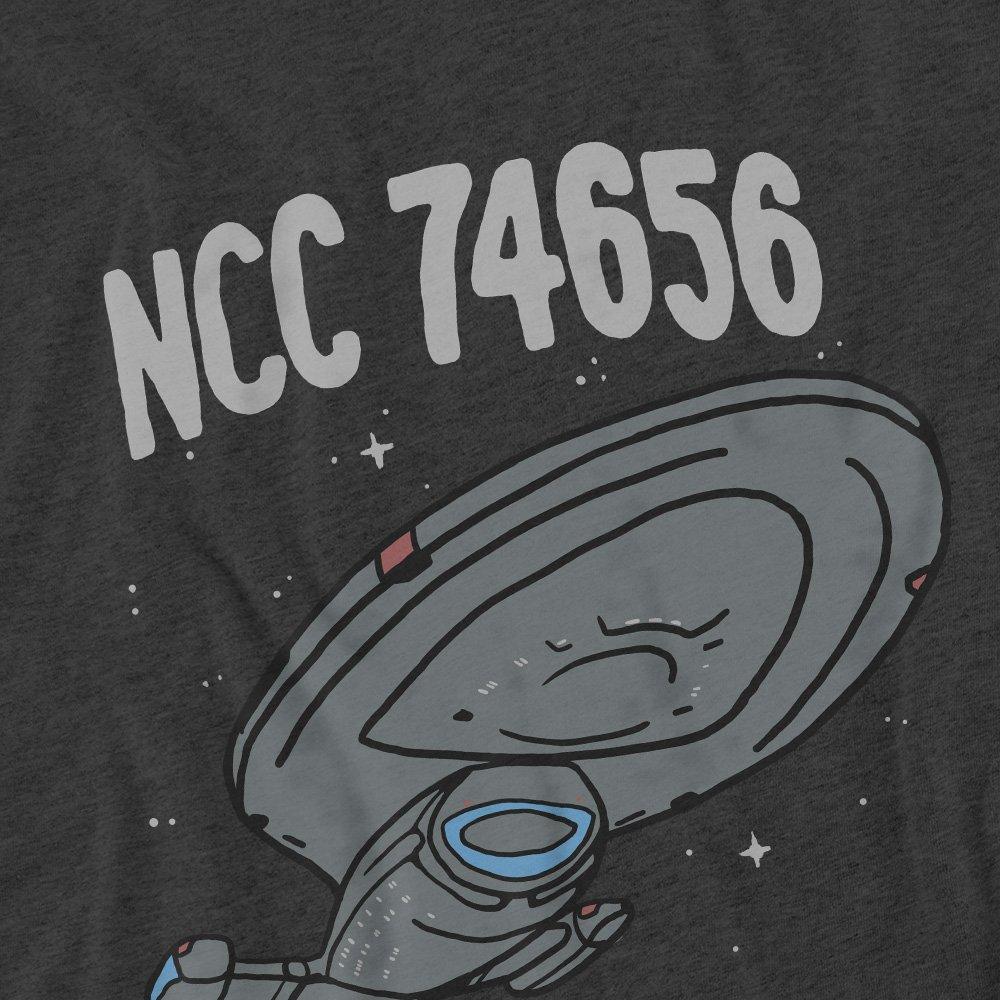 Charcoal - Star Trek - Star Trek The Intrepid Class-Uk Heather-Charcoal - 2