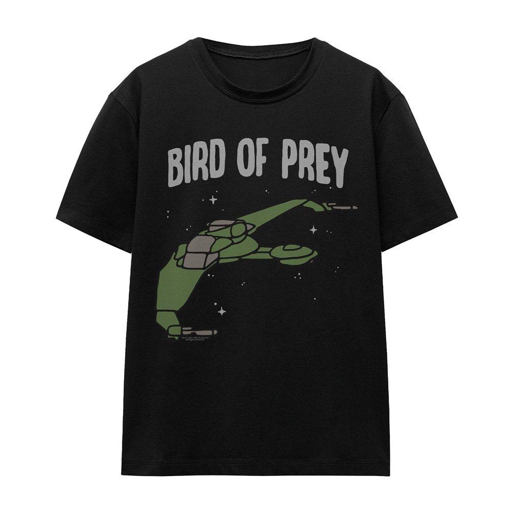 Black - Star Trek - Star Trek The Bird Of War T-Shirt Black - 4