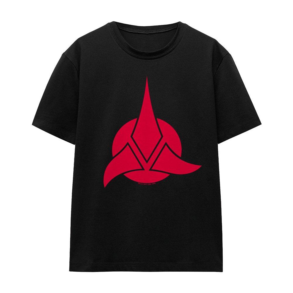 Black - Star Trek - Star Trek Klingon Logo T-Shirt Black - 4