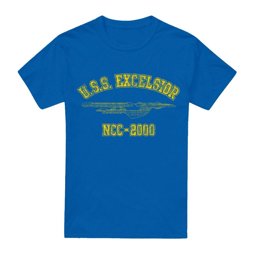 Royal - Star Trek - Star Trek Excelsior Athletic Unisex T Shirt Royal - 4