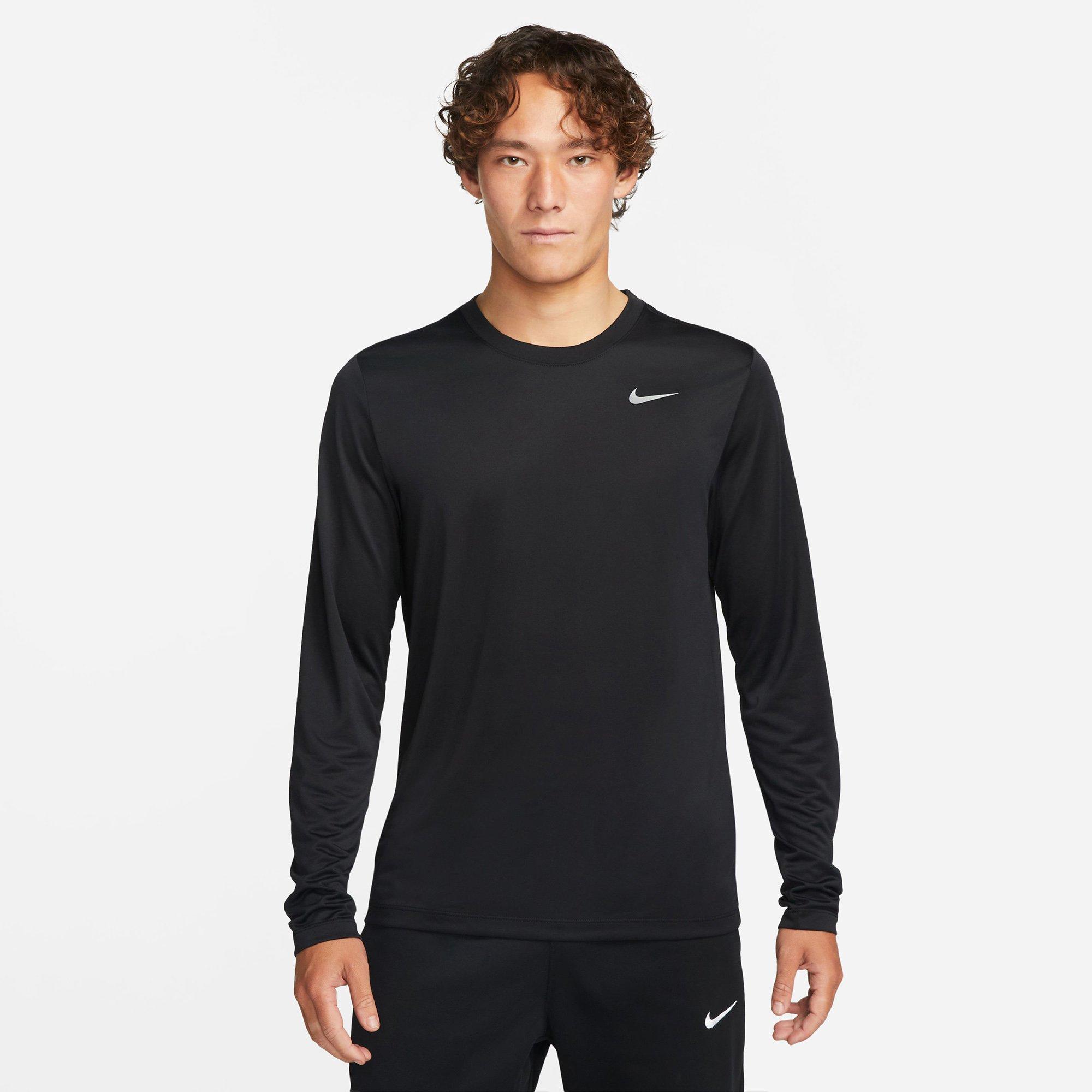 Nike Dri FIT Legend Mens Long Sleeve Performance Top Long - Main Image