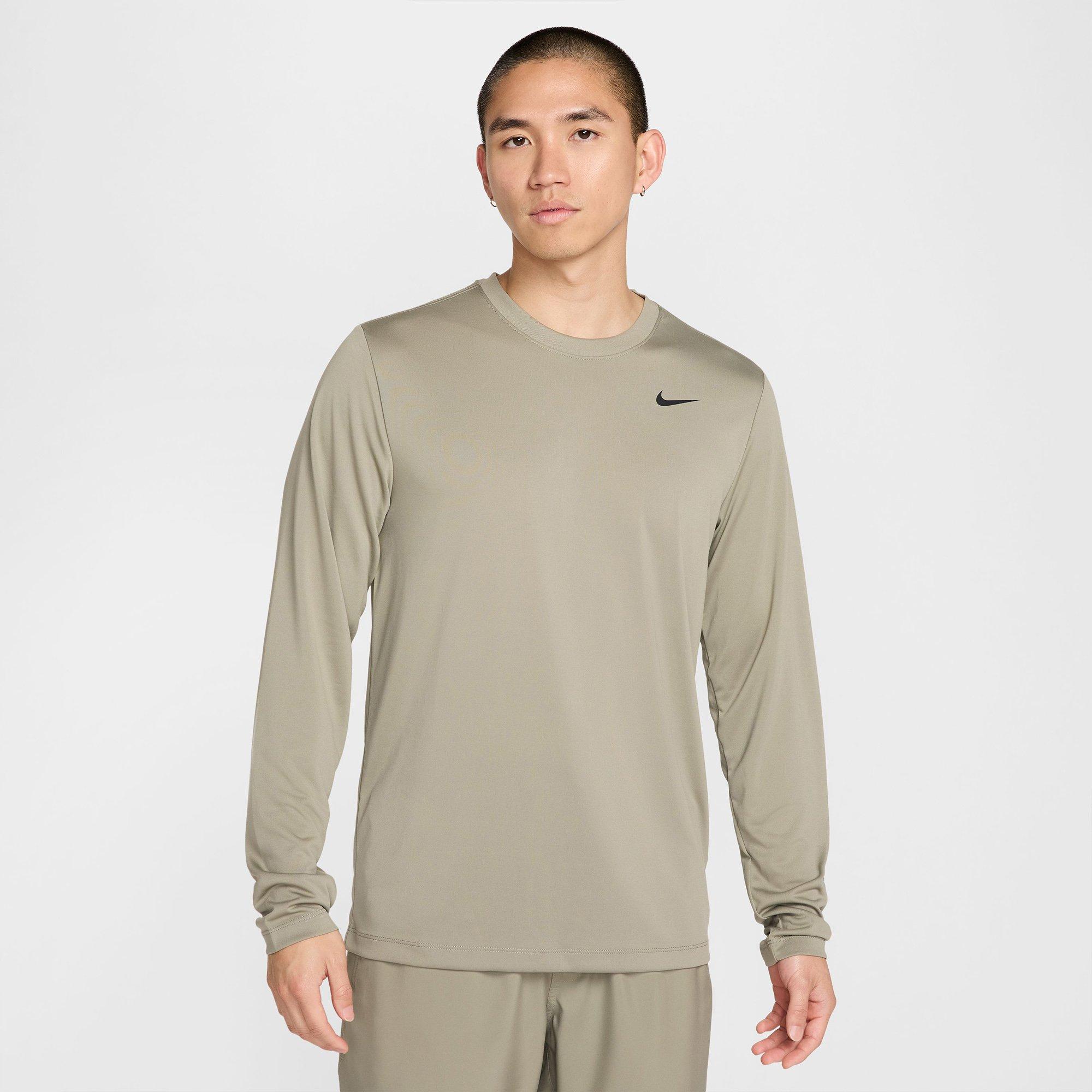 nike legend long sleeve poly top