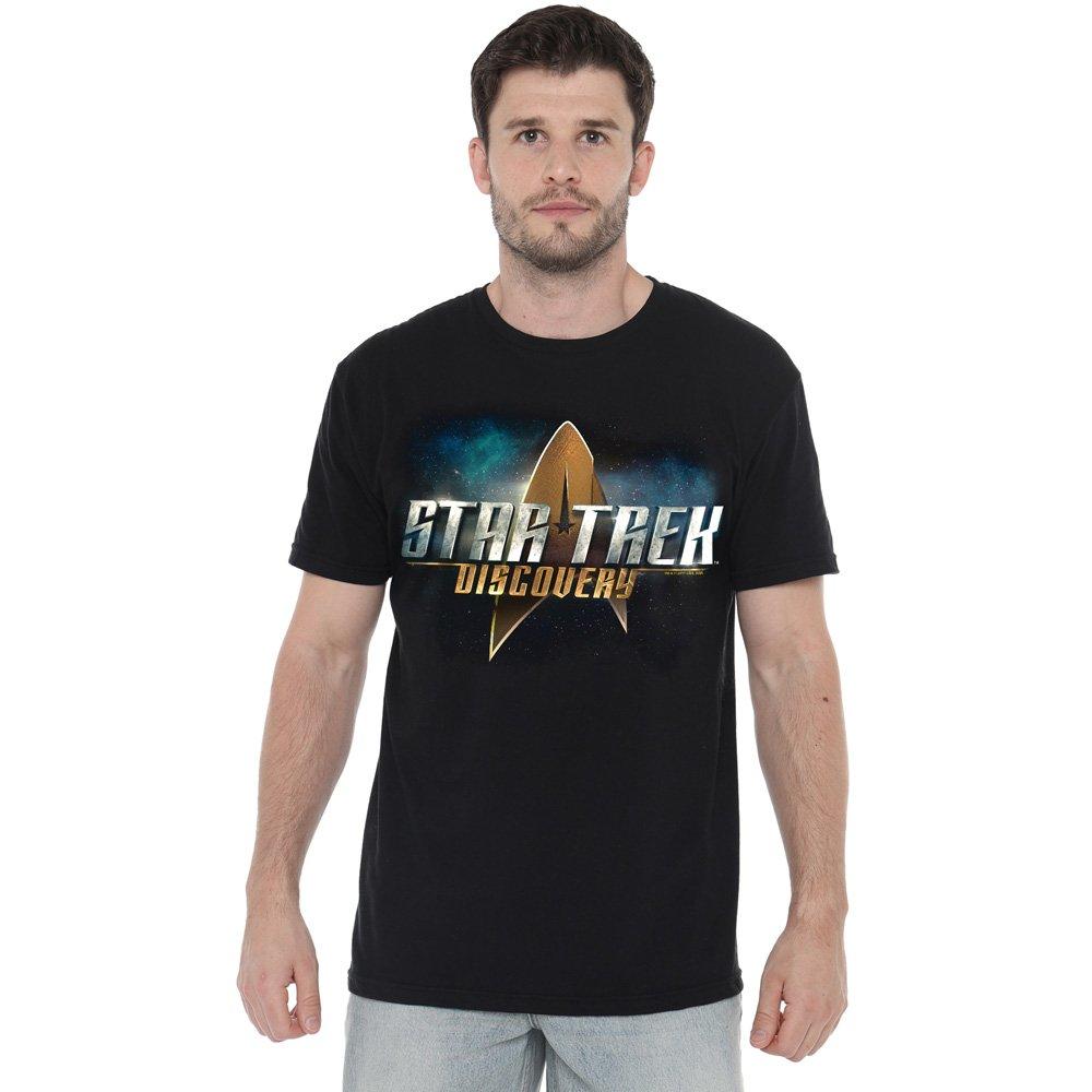 Black - Star Trek - Star Trek Discovery Discovery Logo Unisex T Shirt - 1