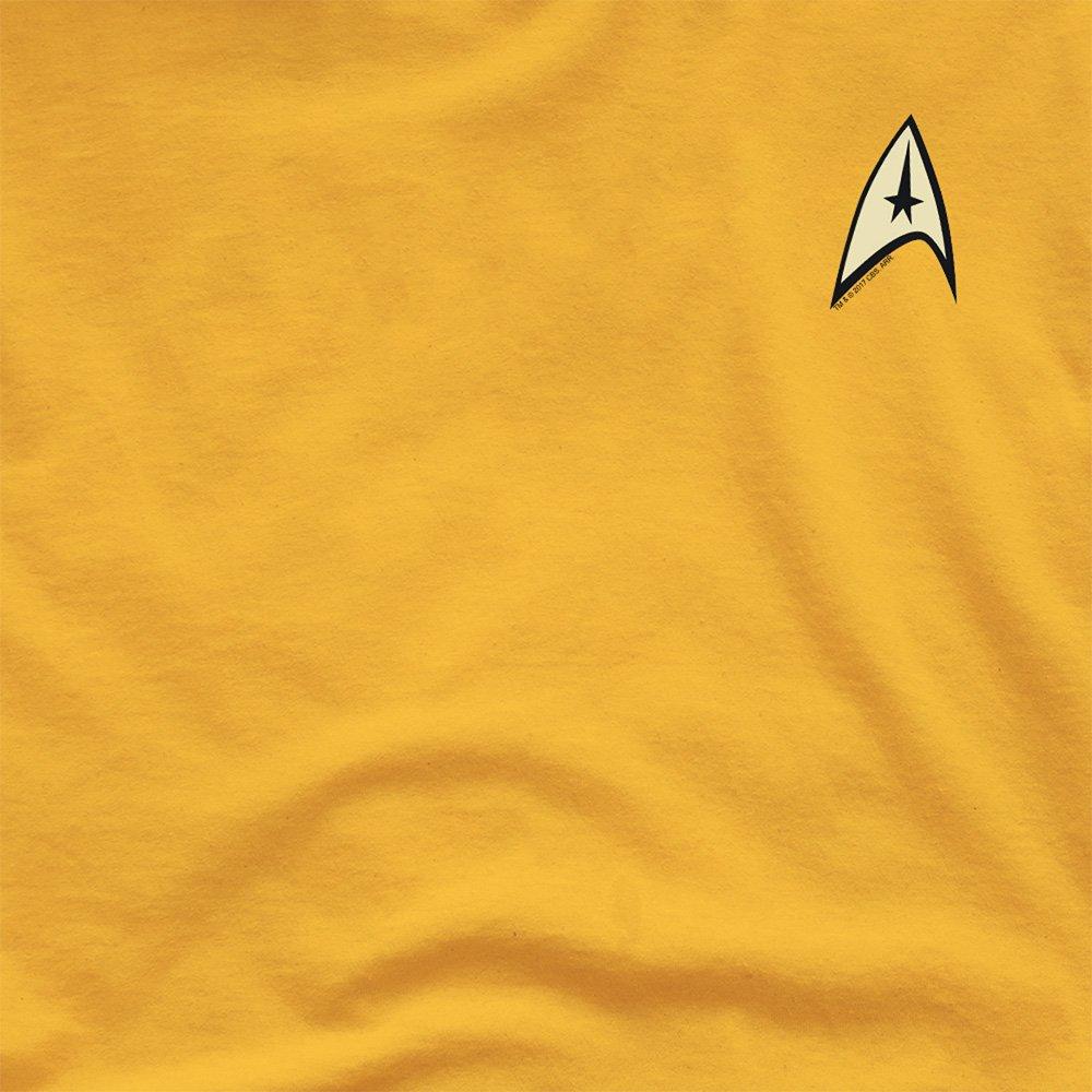 Gold - Star Trek - Star Trek Command Uniform T Shirt Gold - 2