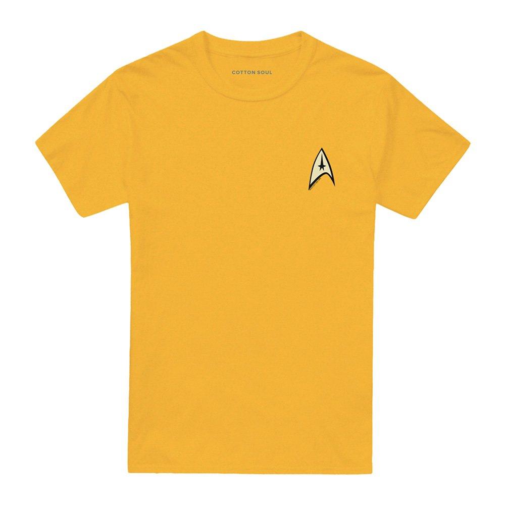 Gold - Star Trek - Star Trek Command Uniform T Shirt Gold - 4