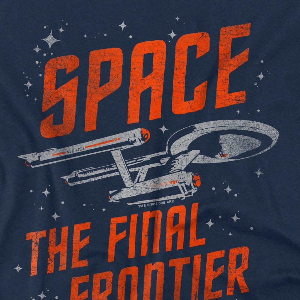 Navy - Star Trek - Star Trek Space Travel T-Shirt Navy - 2