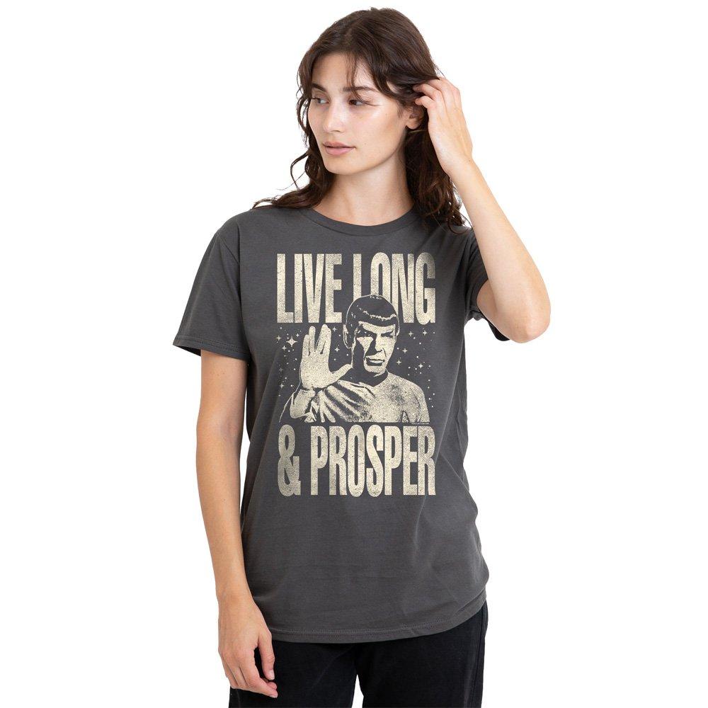 Charcoal - Star Trek - Star Trek Prosper Ladies T Shirt Charcoal - 1