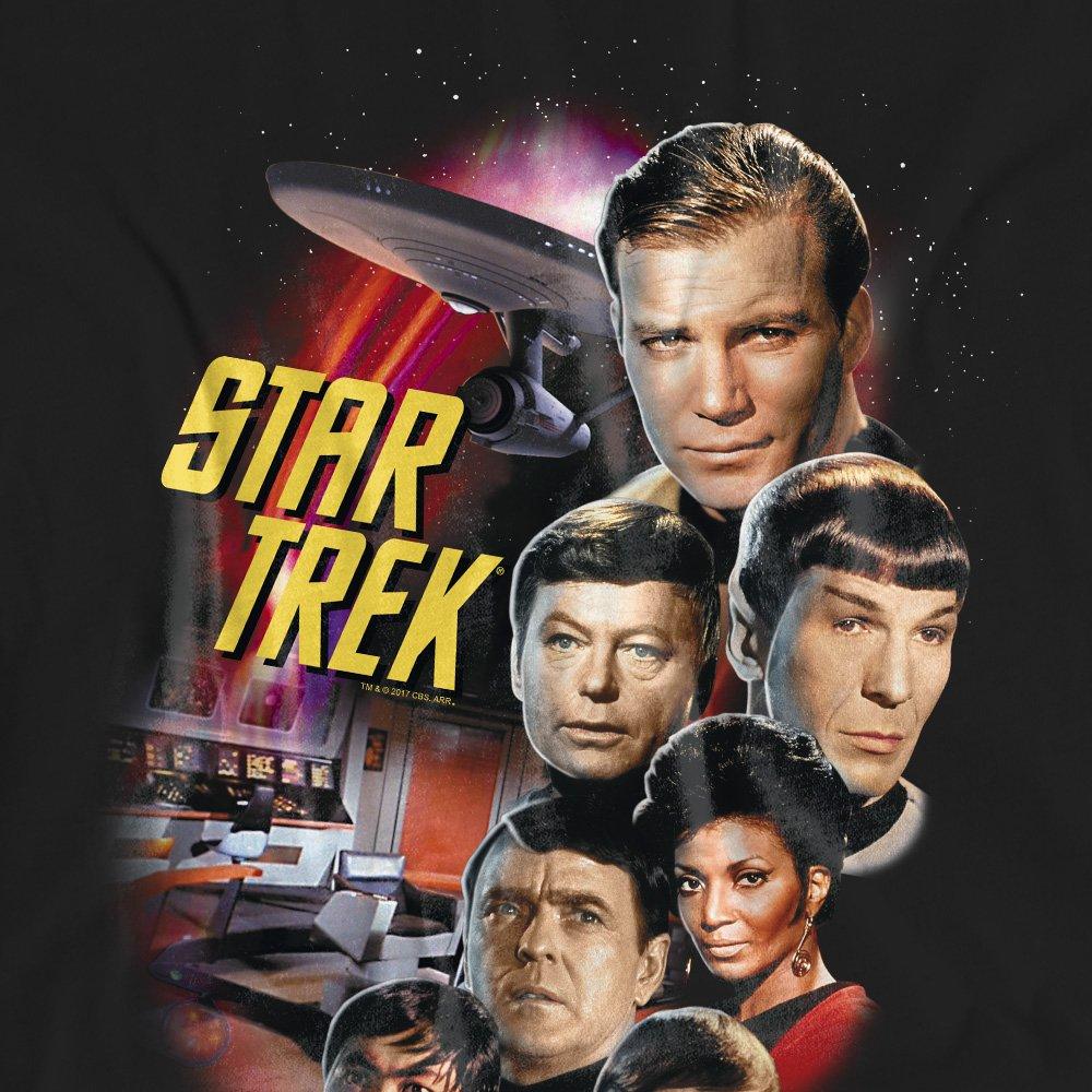 Black - Star Trek - St Original The Classic Crew Ladies T Shirt Black - 2