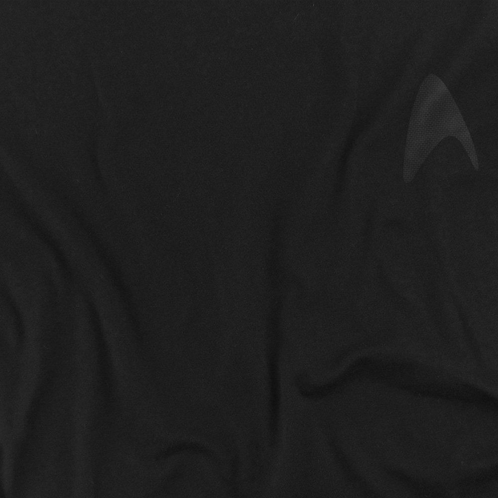Black - Star Trek - Star Trek Darkness Command Logo Long Sleeve T-Shir - 2