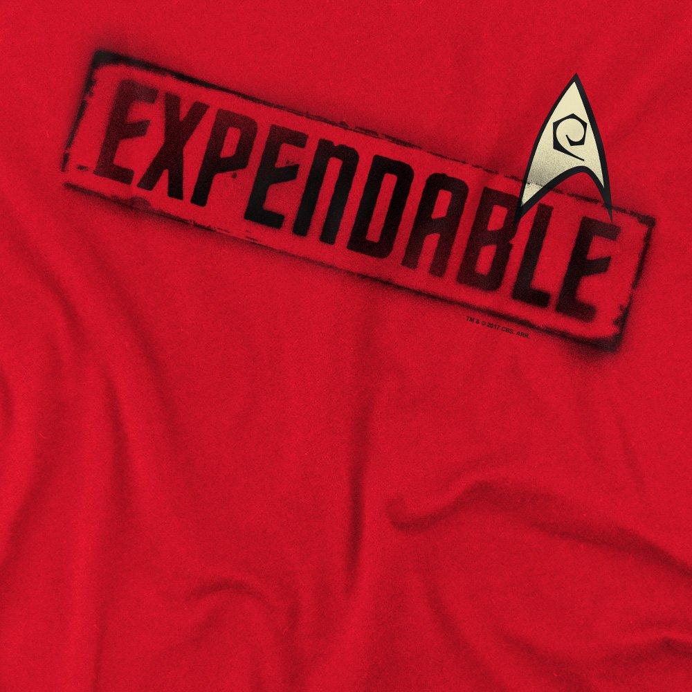 Red - Star Trek - Star Trek Expendable T-Shirt Red - 2