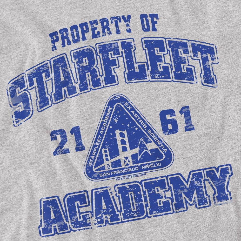 Grey - Star Trek - Star Trek Old School T Shirt Athletic Heather - 2