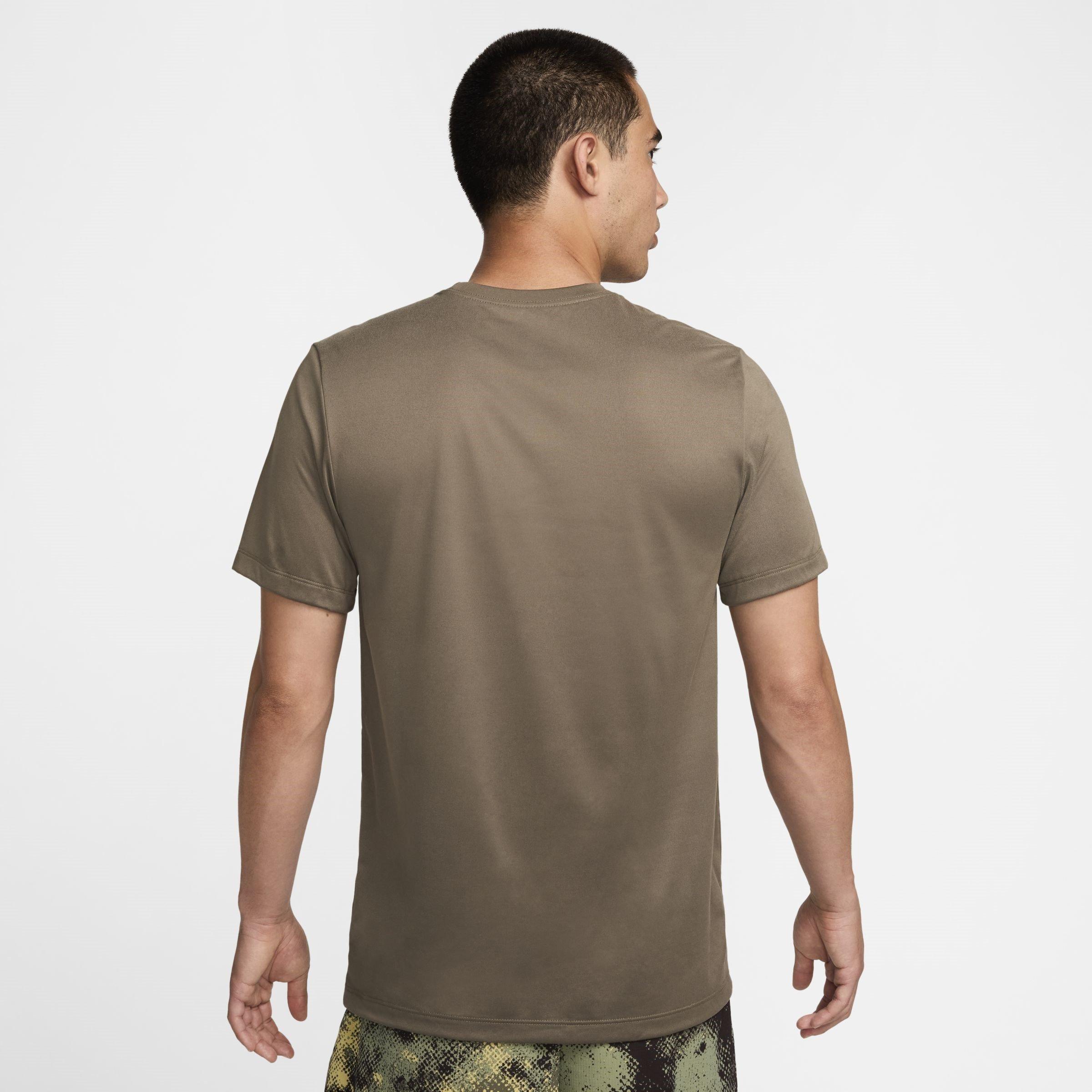 Medium Olive - Nike - Dri FIT Camo Mens Performance T Shirt - 2