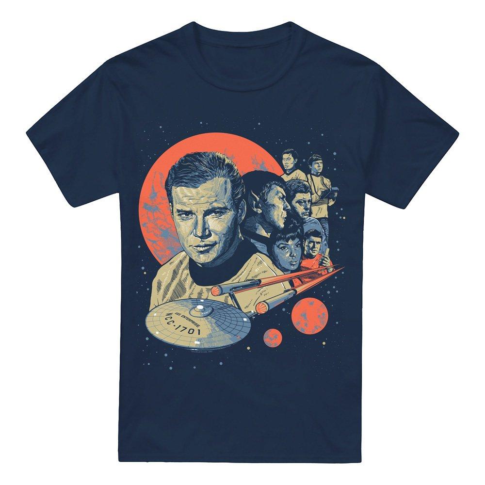 Navy - Star Trek - Star Trek Trek Poster T-Shirt Navy - 4