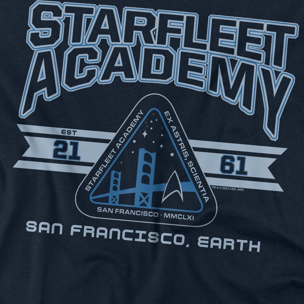 Navy - Star Trek - Star Trek Starfleet Academy Earth Long Sleeve T-Sh - 2