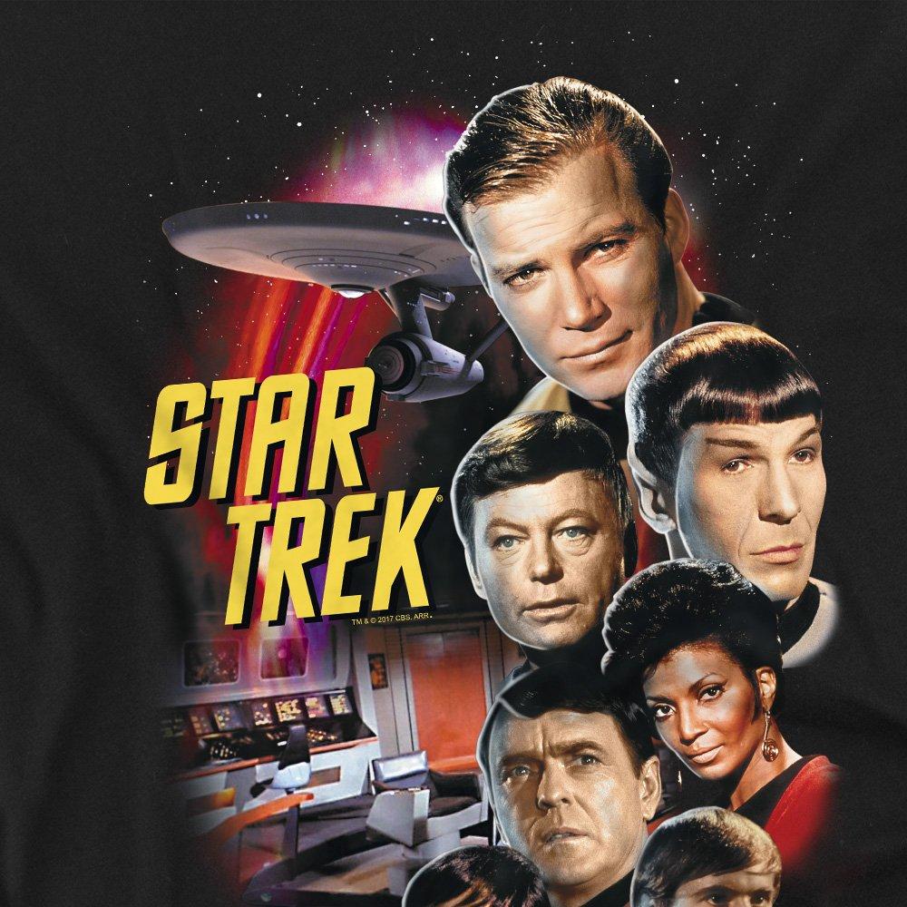 Black - Star Trek - St Original The Classic Crew Mens Long Sleeve T Sh - 2