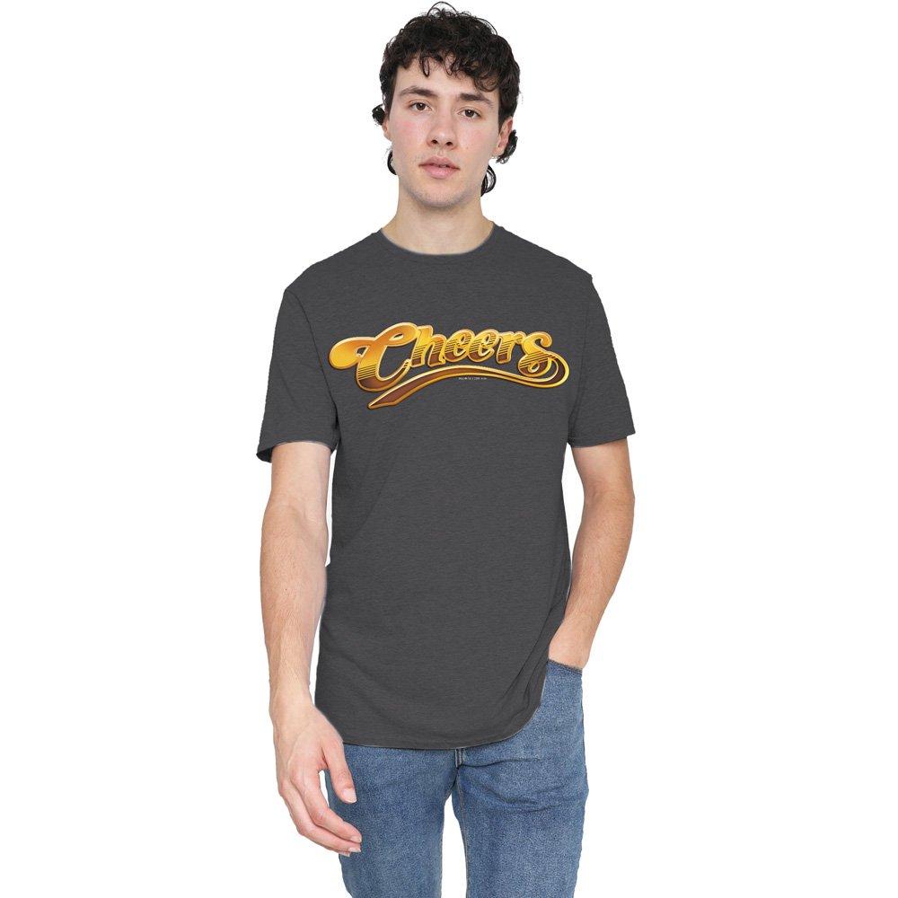 Charcoal - Other - Cheers Cheers Logo-Adult Heather Black - 1