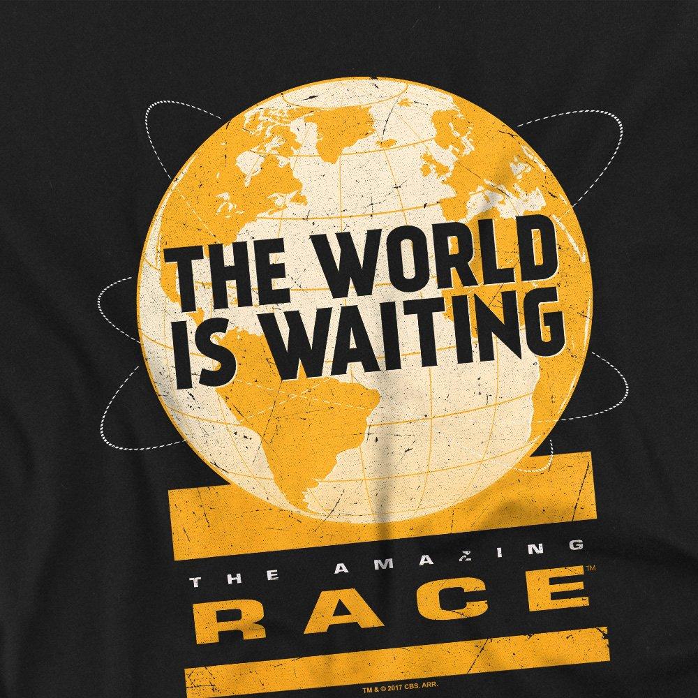 Black - Other - Amazing Race Waiting World Unisex T Shirt Black - 2