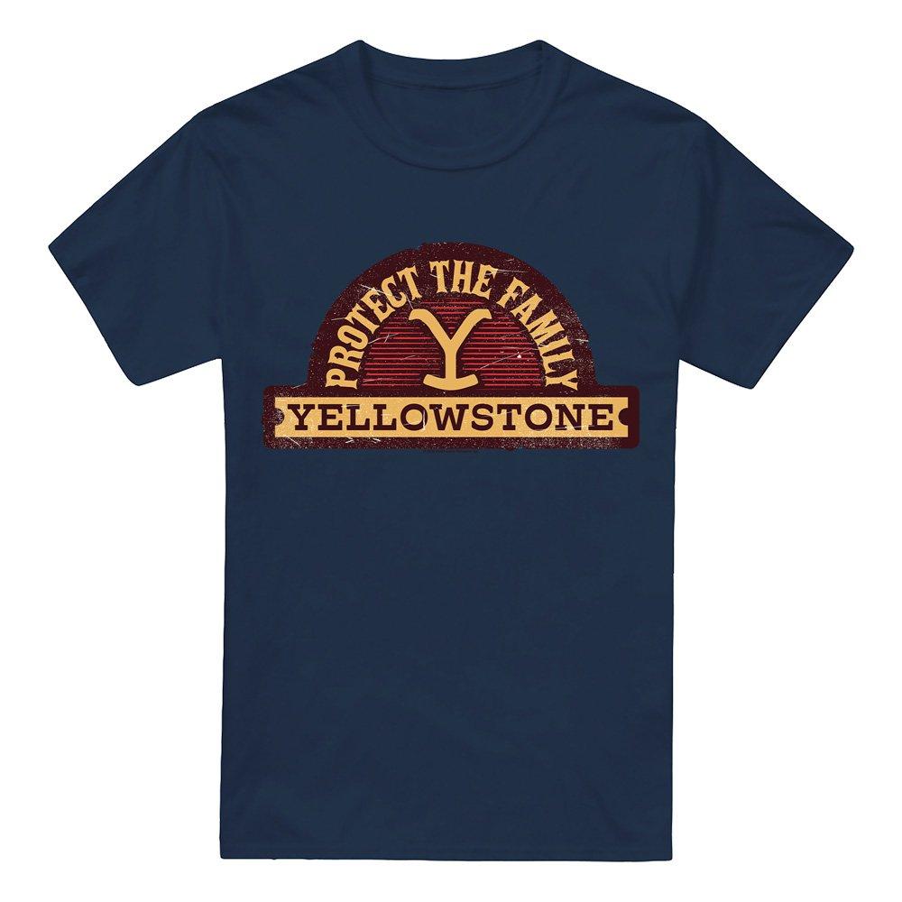 Navy - Other - Yellowstone Protect The Family Patch Unisex T Shir - 4