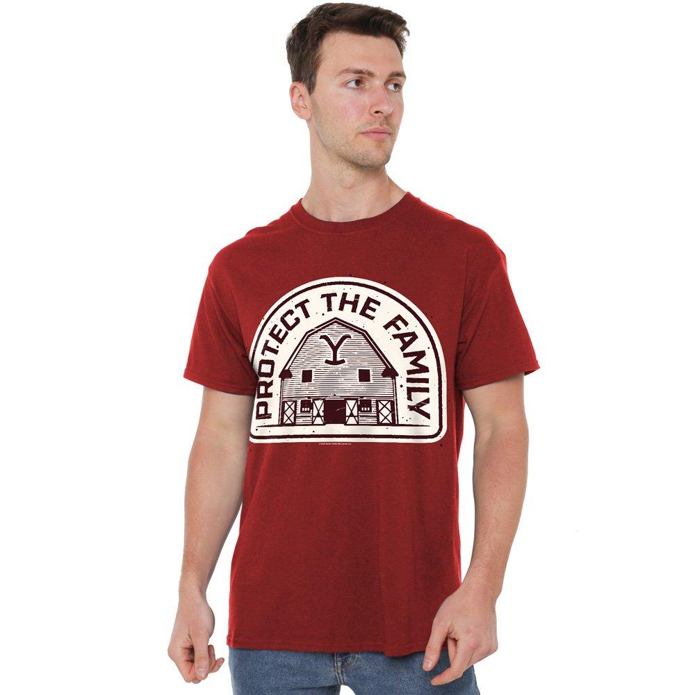 Red - Other - Yellowstone Protect The Family Dutton Barn Unisex - 1