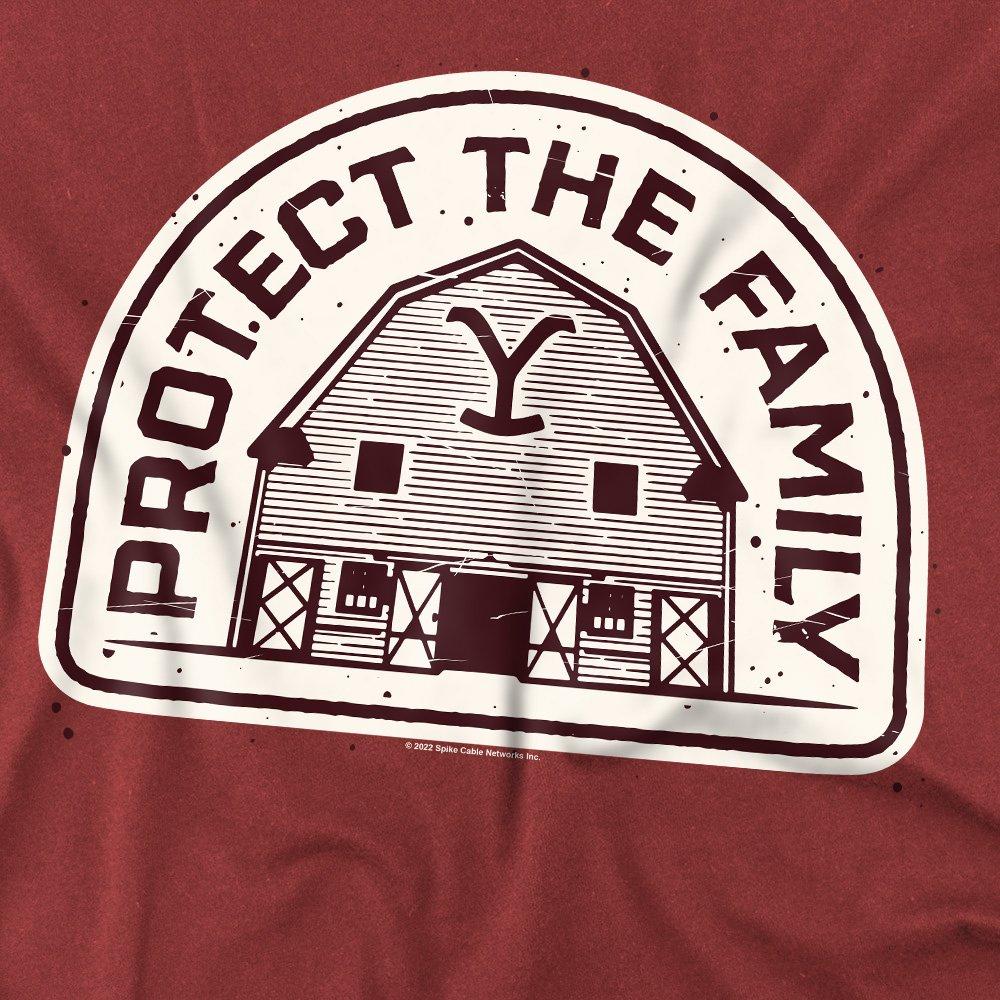 Red - Other - Yellowstone Protect The Family Dutton Barn Unisex - 2