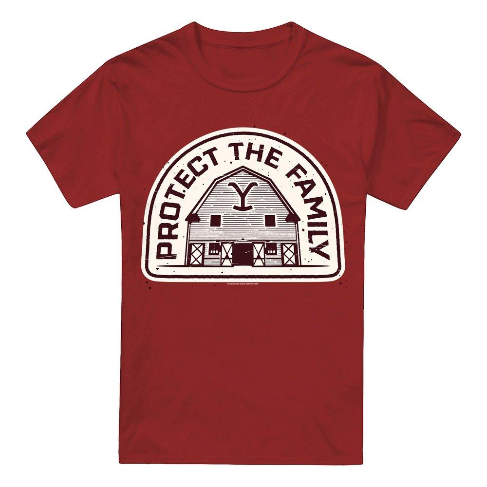 Red - Other - Yellowstone Protect The Family Dutton Barn Unisex - 4