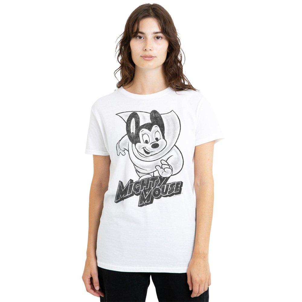 Other Mighty Mouse Mighty Sketch T-Shirt White