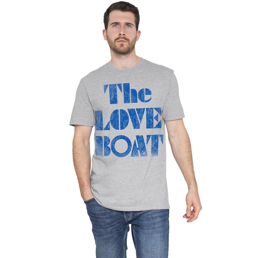 Light Grey - Other - Love Boat Distressed Unisex T Shirt Heather Gray - 1