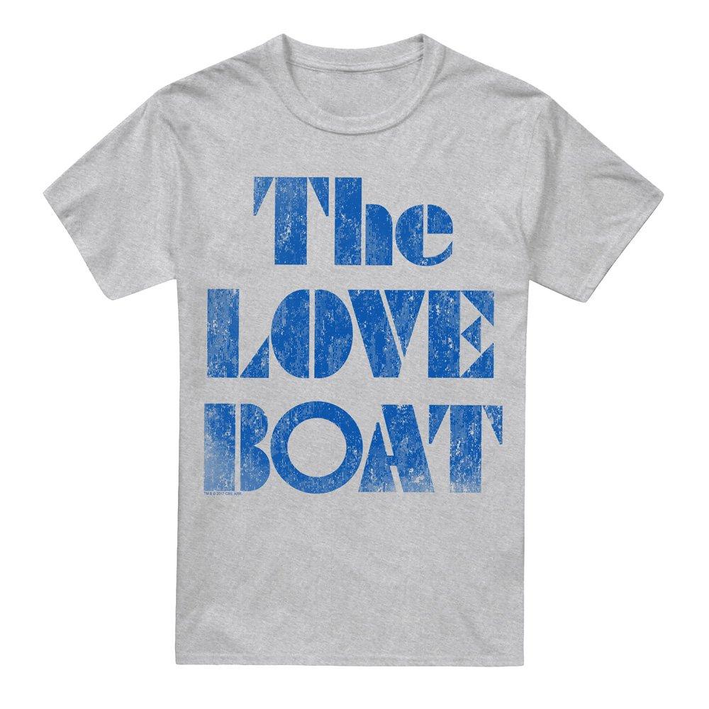 Light Grey - Other - Love Boat Distressed Unisex T Shirt Heather Gray - 4