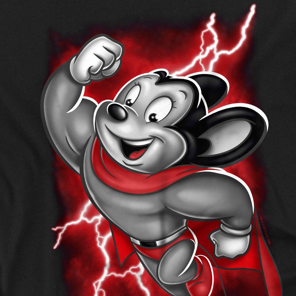 Black - Other - Mighty Mouse Mighty Storm Unisex T Shirt Black - 2