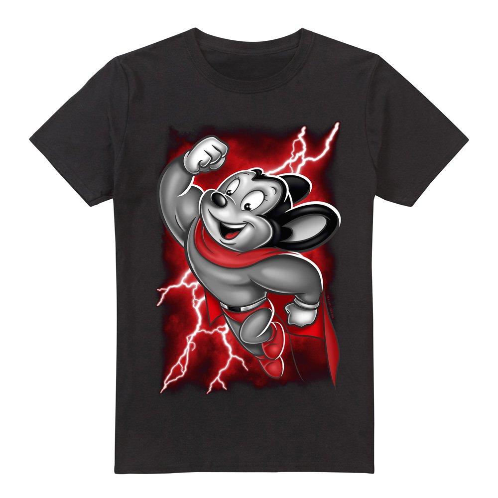 Black - Other - Mighty Mouse Mighty Storm Unisex T Shirt Black - 4