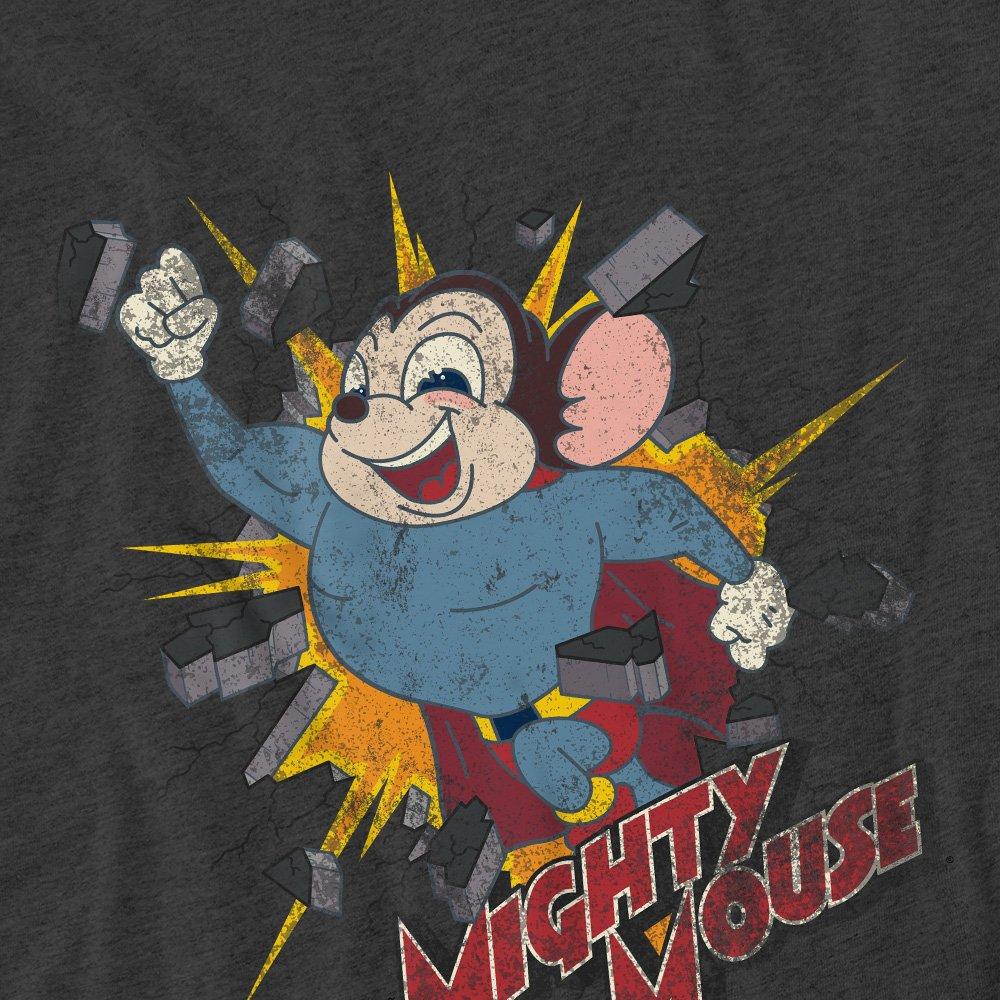Charcoal - Other - Mighty Mouse Break Through Adult Heather  Charcoa - 2