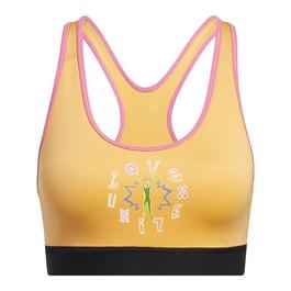 adidas Love Unites Believe This 2.0 Graphic Bra Wo Medium Impact Sports Womens