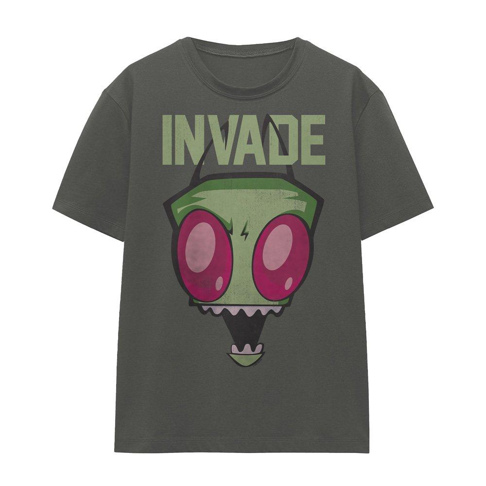 Charcoal - Other - Invader Zim Invade T-Shirt Charcoal - 4