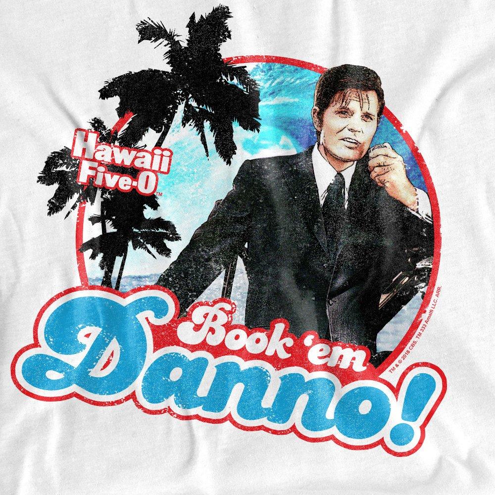 White - Other - Hawaii 5 0 Book Em Danno T-Shirt White - 2
