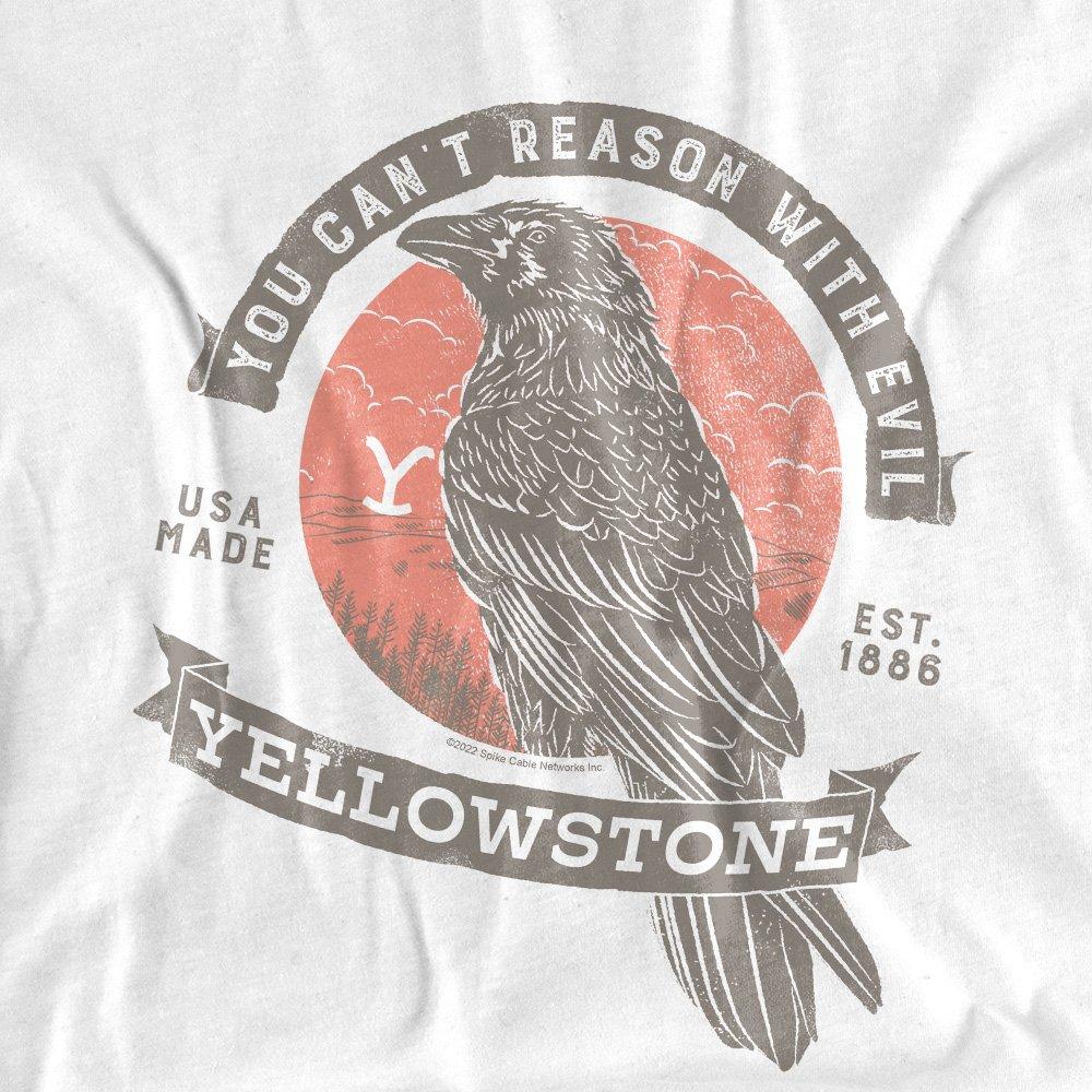 White - Other - Yellowstone Evil Bird T-Shirt White - 2