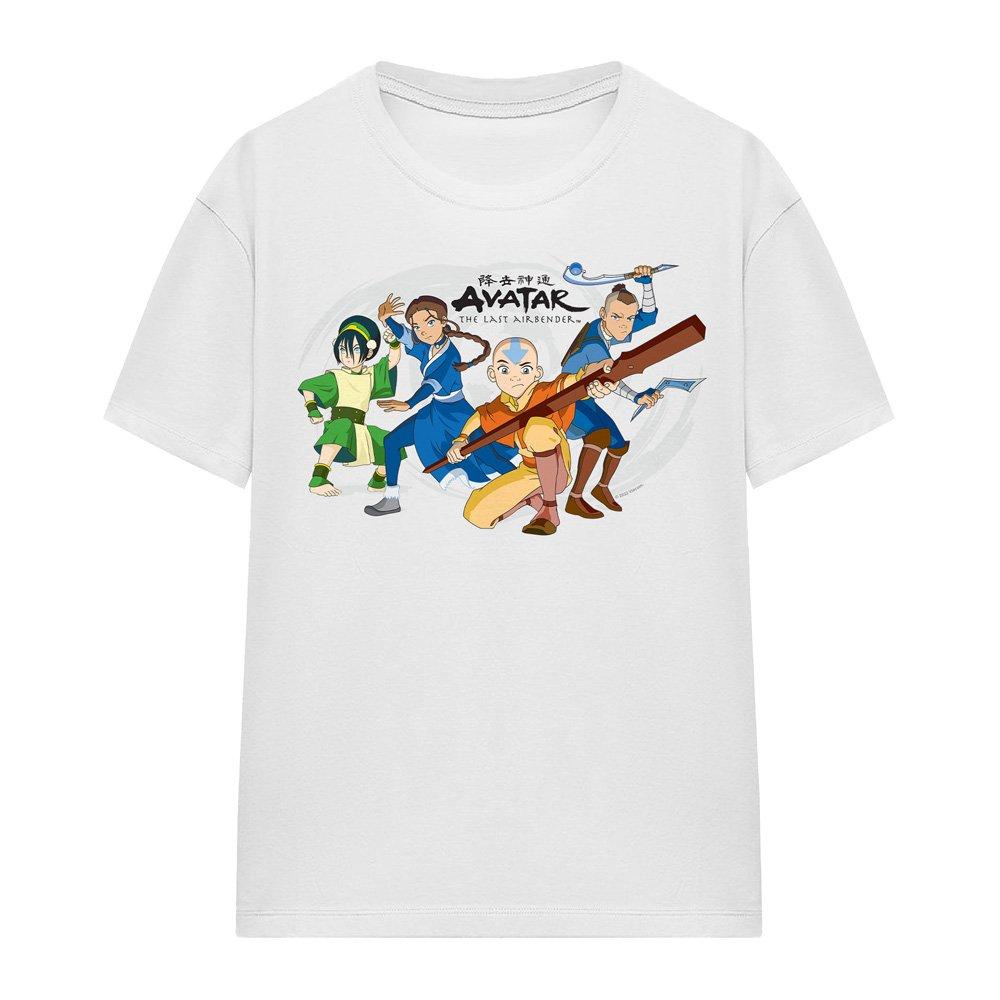 White - Other - Avatar The Last Airbender Avatars Group T-Shirt W - 4