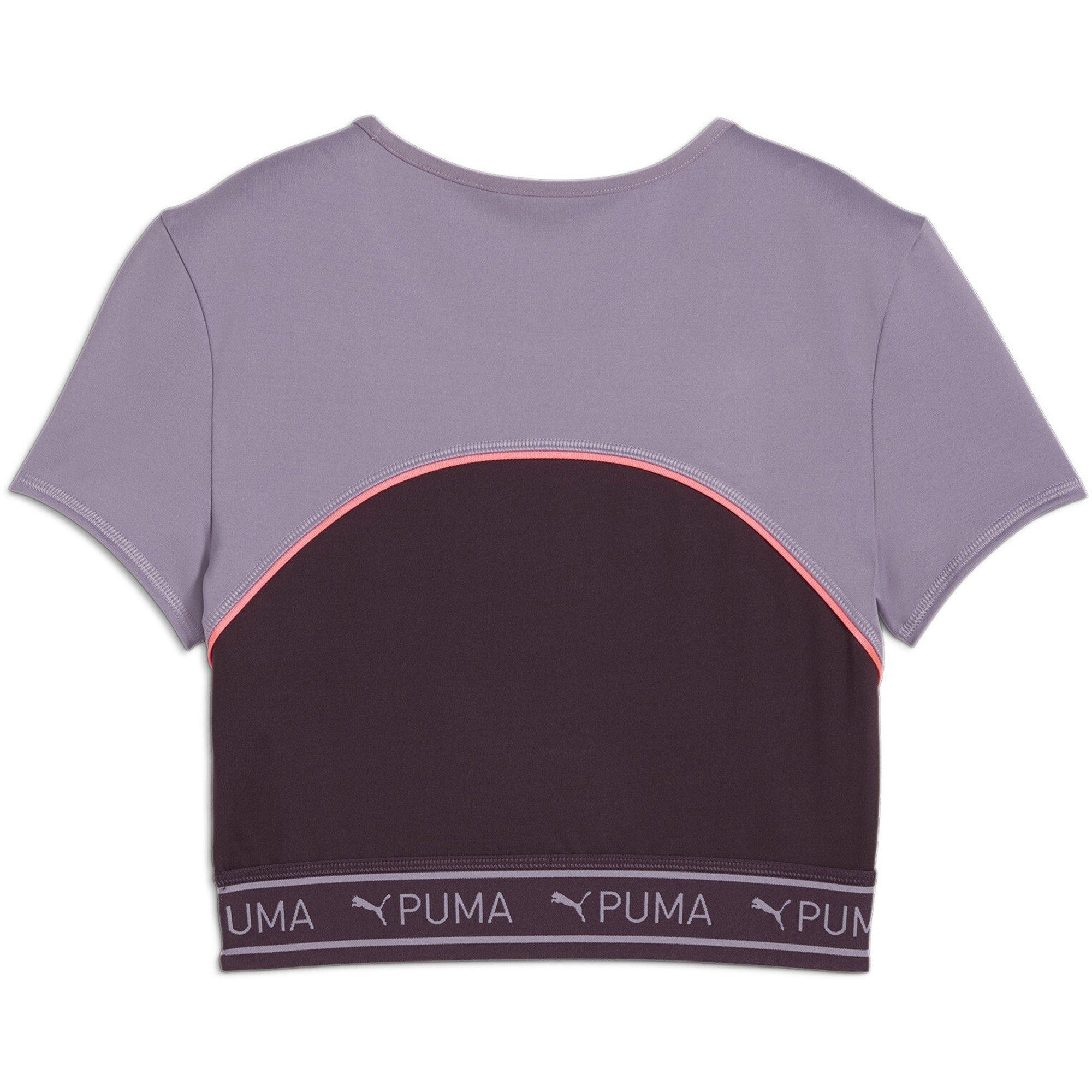 Pale Plum - Puma - STRONG Womens Performance Cropped T Shirt - 5