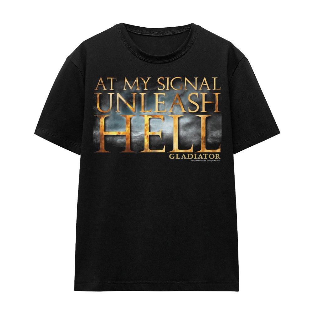 Black - Other - Gladiator Unleash Hell T-Shirt Black - 4