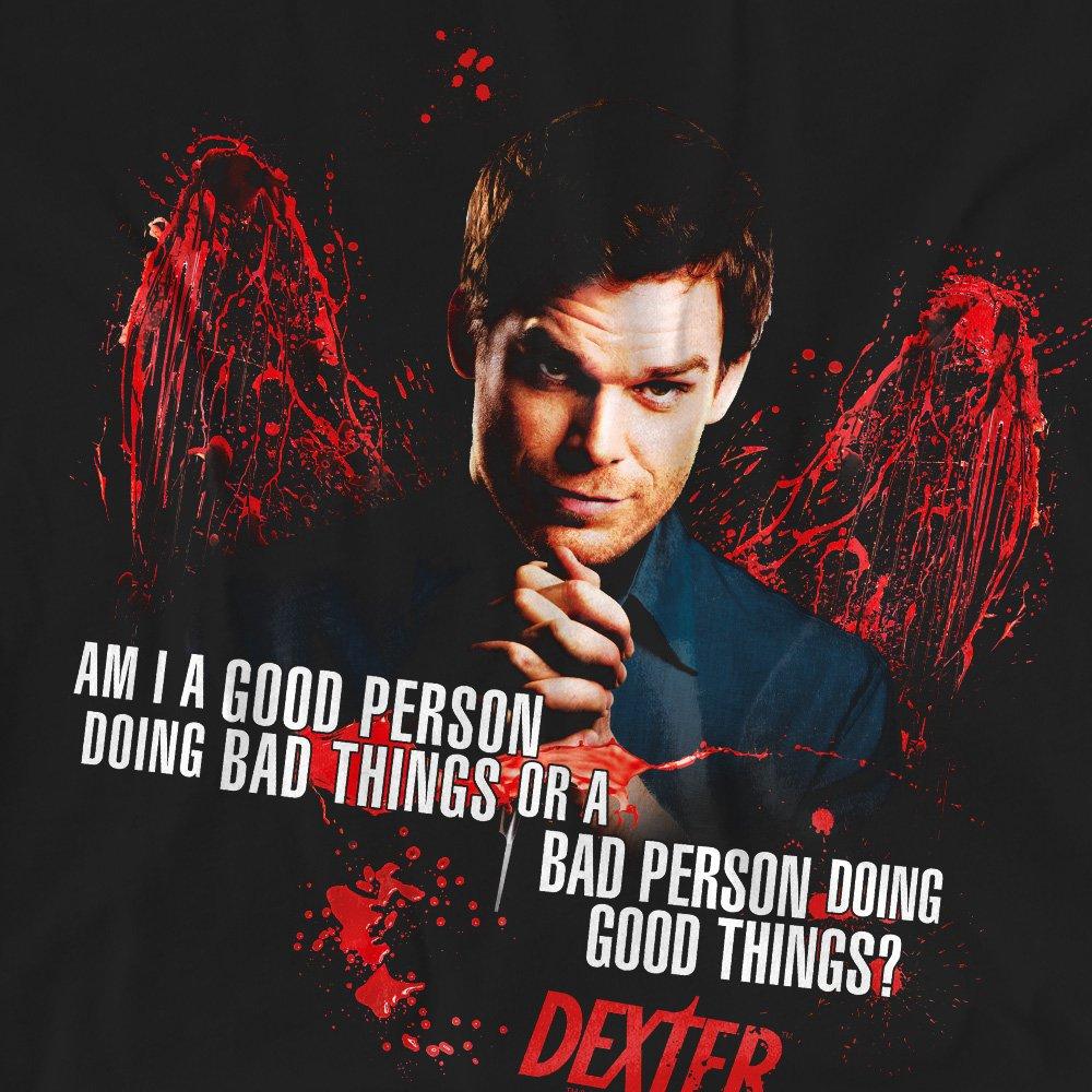 Black - Other - Dexter Good Bad T-Shirt Black - 2