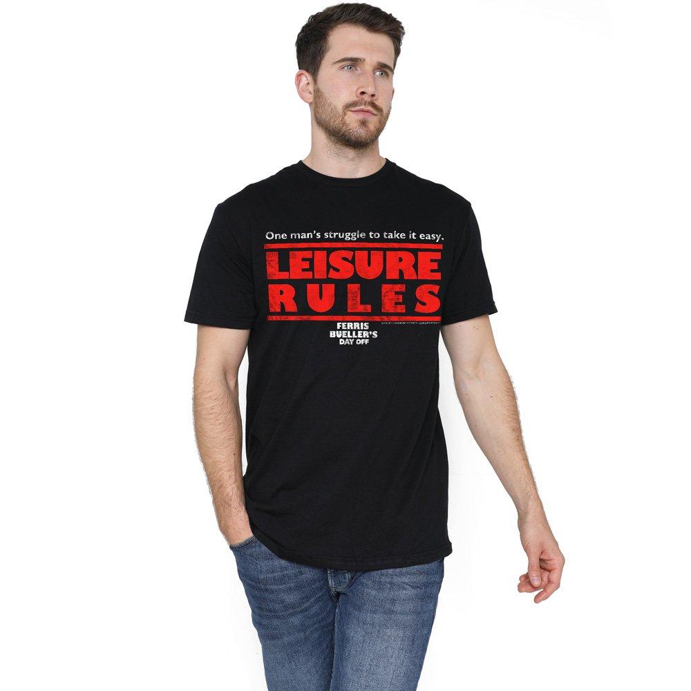 Black - Other - Ferris Bueller Leisure Rules Unisex T Shirt Black - 1