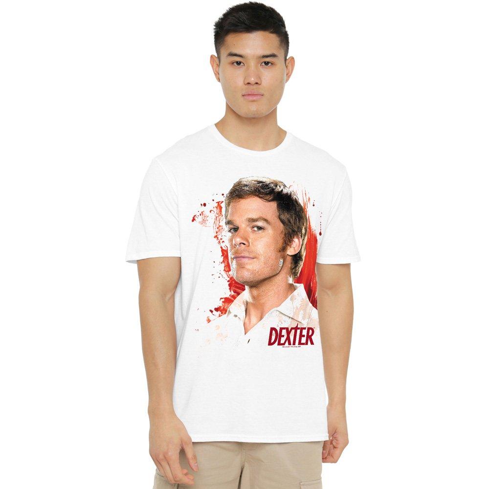 White - Other - Dexter Blood Splatter Unisex T Shirt White - 1