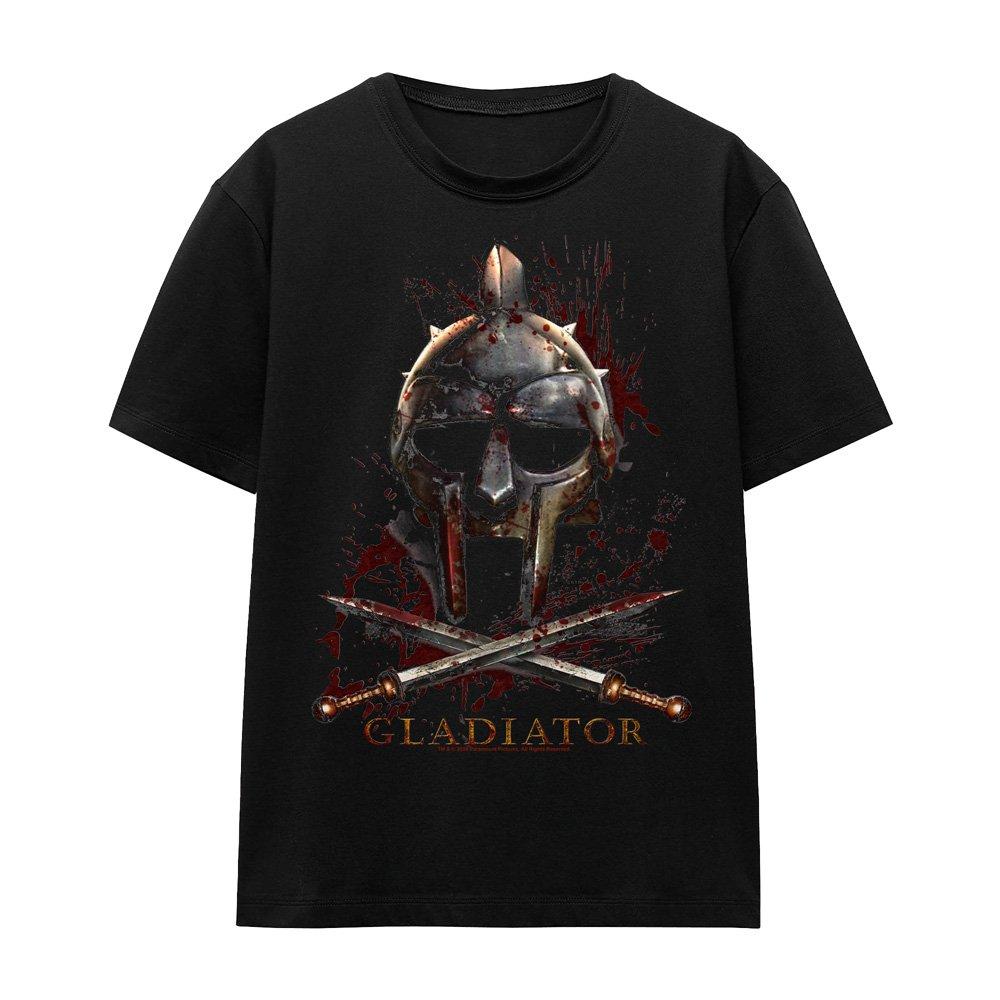 Black - Other - Gladiator Helmet T-Shirt Black - 4