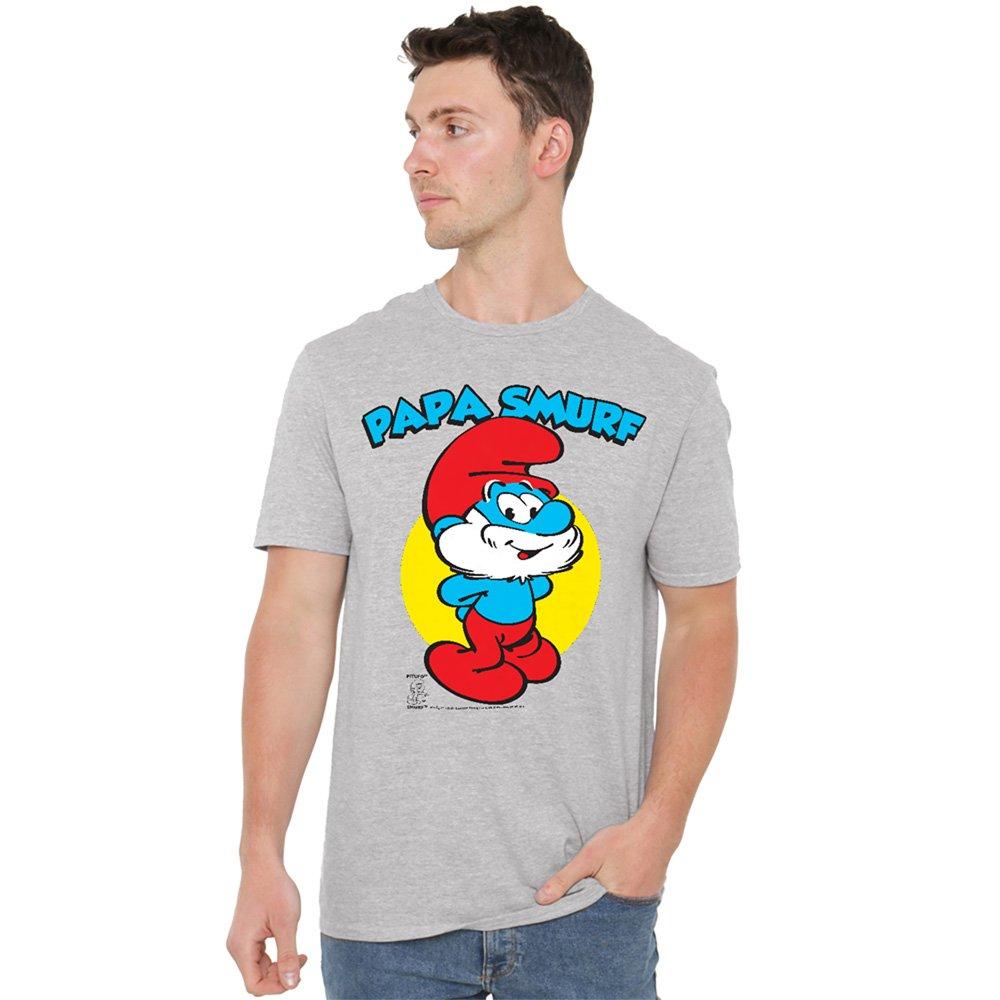 Grey - Other - Smurfs Papa Smurf T Shirt Athletic Heather - 1